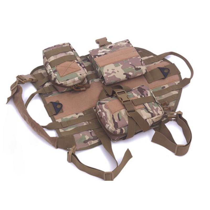 Tactical dog clothing dog vest large dog vest