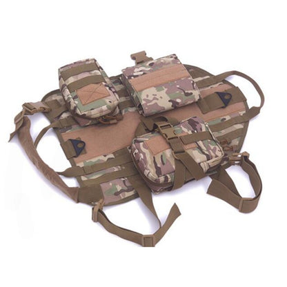 Tactical dog clothing dog vest large dog vest